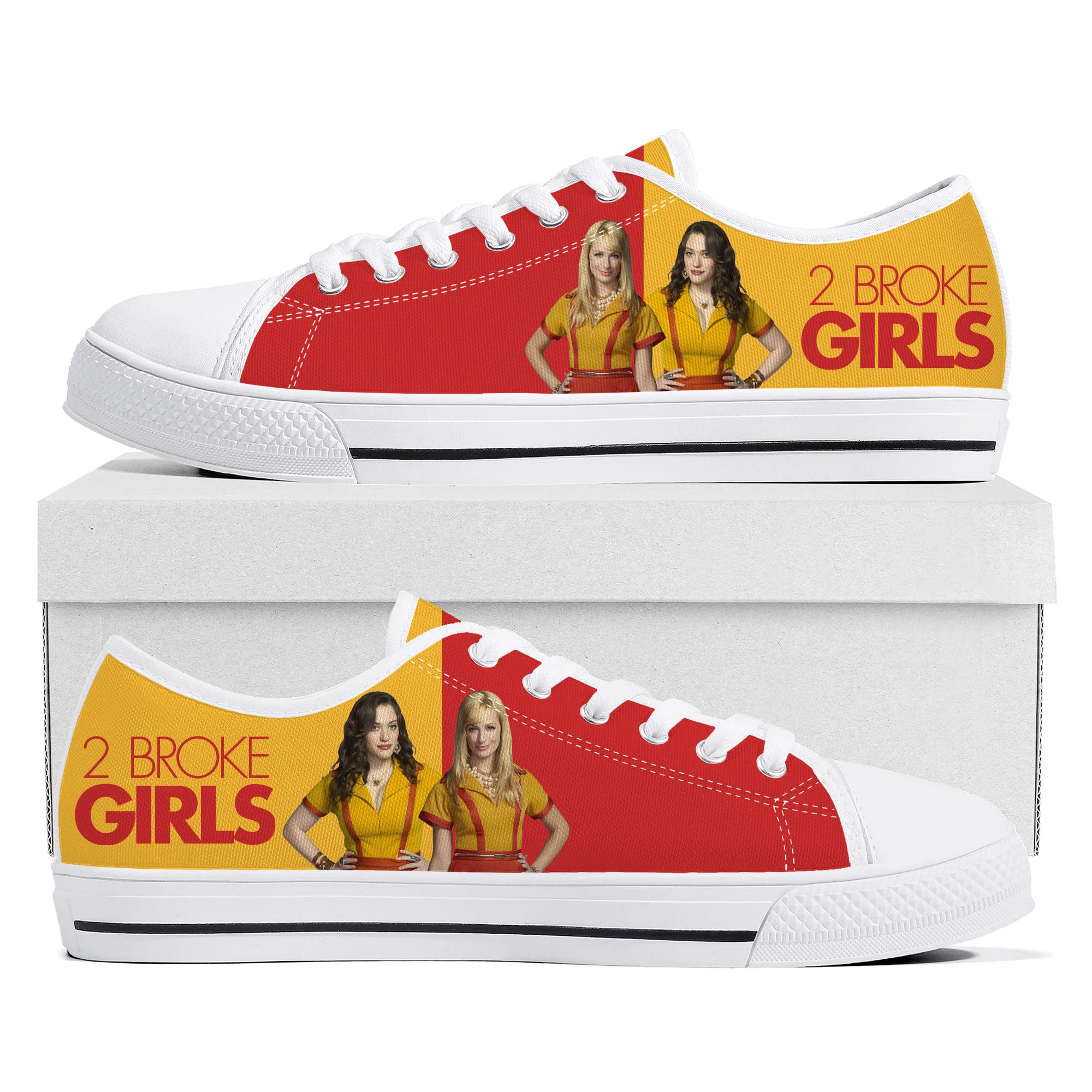 2 Broke Girls Low Top Sneakers Mens Womens Teenager Canvas High Quality Sneaker Casual Custom Made Shoes Customize DIY Shoe
2 Broke Girls Low Top Sneakers Mens Womens Teenager Canvas High Quality Sneaker Casual Custom Made Shoes Customize DIY Shoe