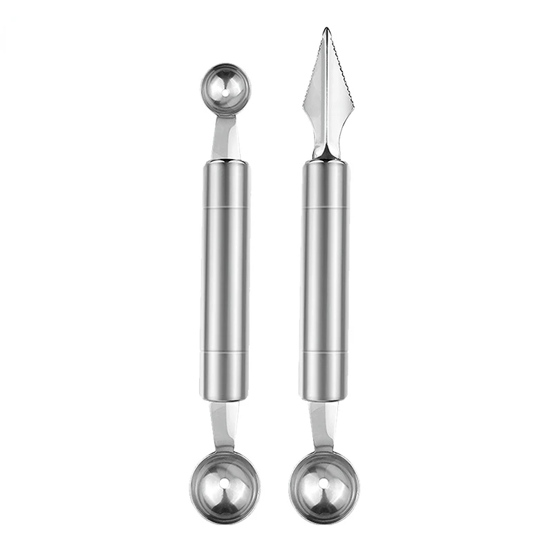 Stainless steel fruit digger watermelon digging ball spoon artifact cantaloupe divider carving knife platter tool
Stainless steel fruit digger watermelon digging ball spoon artifact cantaloupe divider carving knife platter tool