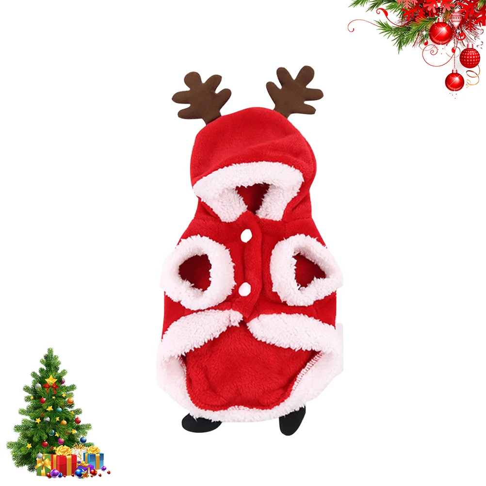 Christmas Pet Dog Clothes Costume Puppy Coat Cat Clothing Santa Warm Hooded Flannel Hoodie Outfit Reindeer Festive Winter
Christmas Pet Dog Clothes Costume Puppy Coat Cat Clothing Santa Warm Hooded Flannel Hoodie Outfit Reindeer Festive Winter