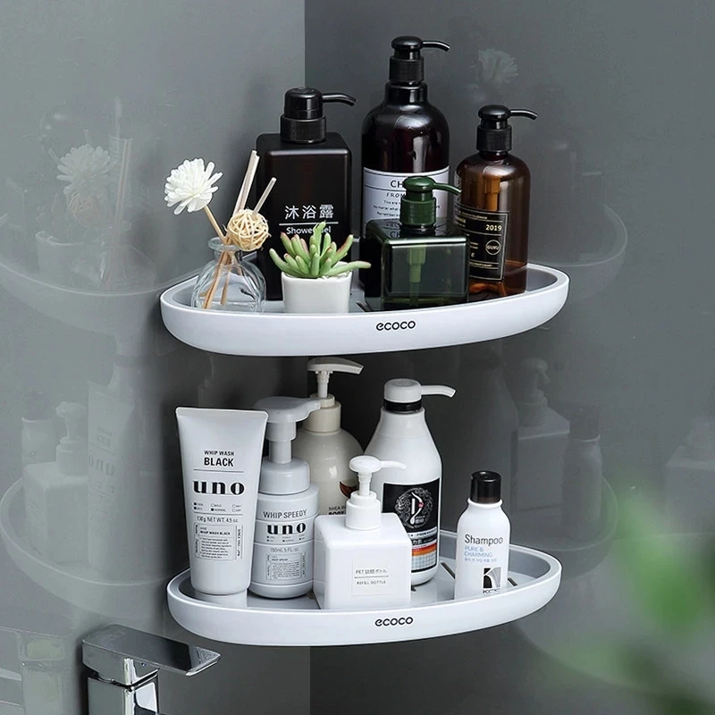 Triangular Corner Bathroom Shelf Wall-Mounted Storage Rack Lotions Storage Kitchen Organizer For Bathroom Accessories Holder
Triangular Corner Bathroom Shelf Wall-Mounted Storage Rack Lotions Storage Kitchen Organizer For Bathroom Accessories Holder