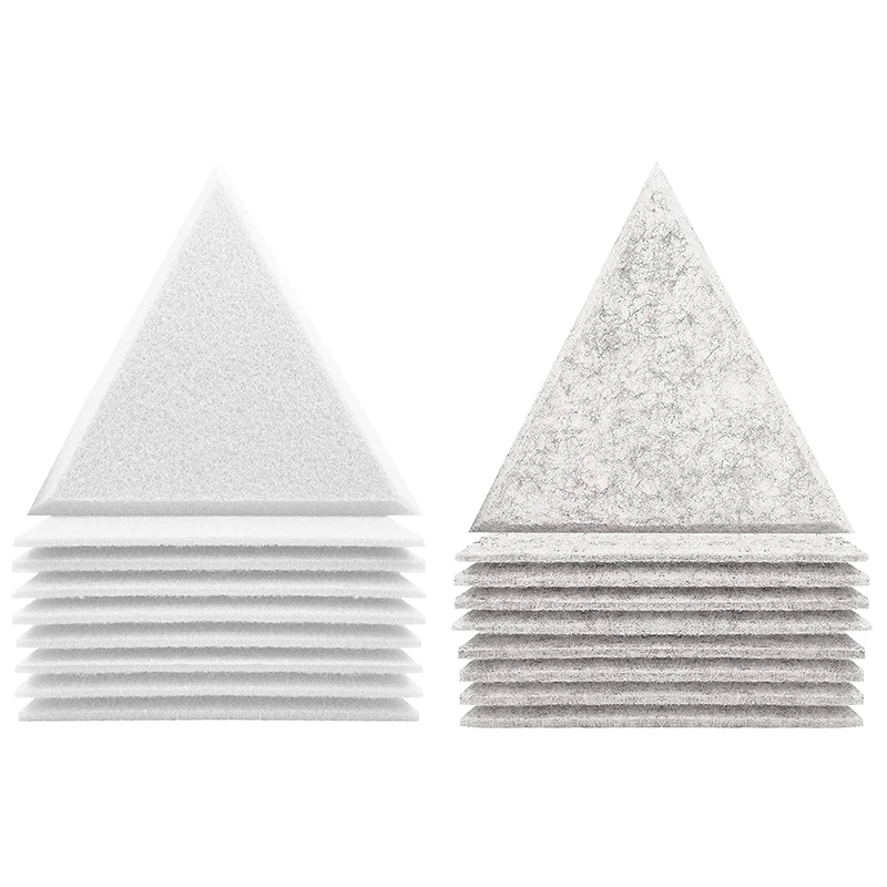 24Pack Acoustic Panel,Soundproofing Wall Panel,High Density Sound Absorbing Panel,Triangle Wedge Sound Insulation Tile
24Pack Acoustic Panel,Soundproofing Wall Panel,High Density Sound Absorbing Panel,Triangle Wedge Sound Insulation Tile