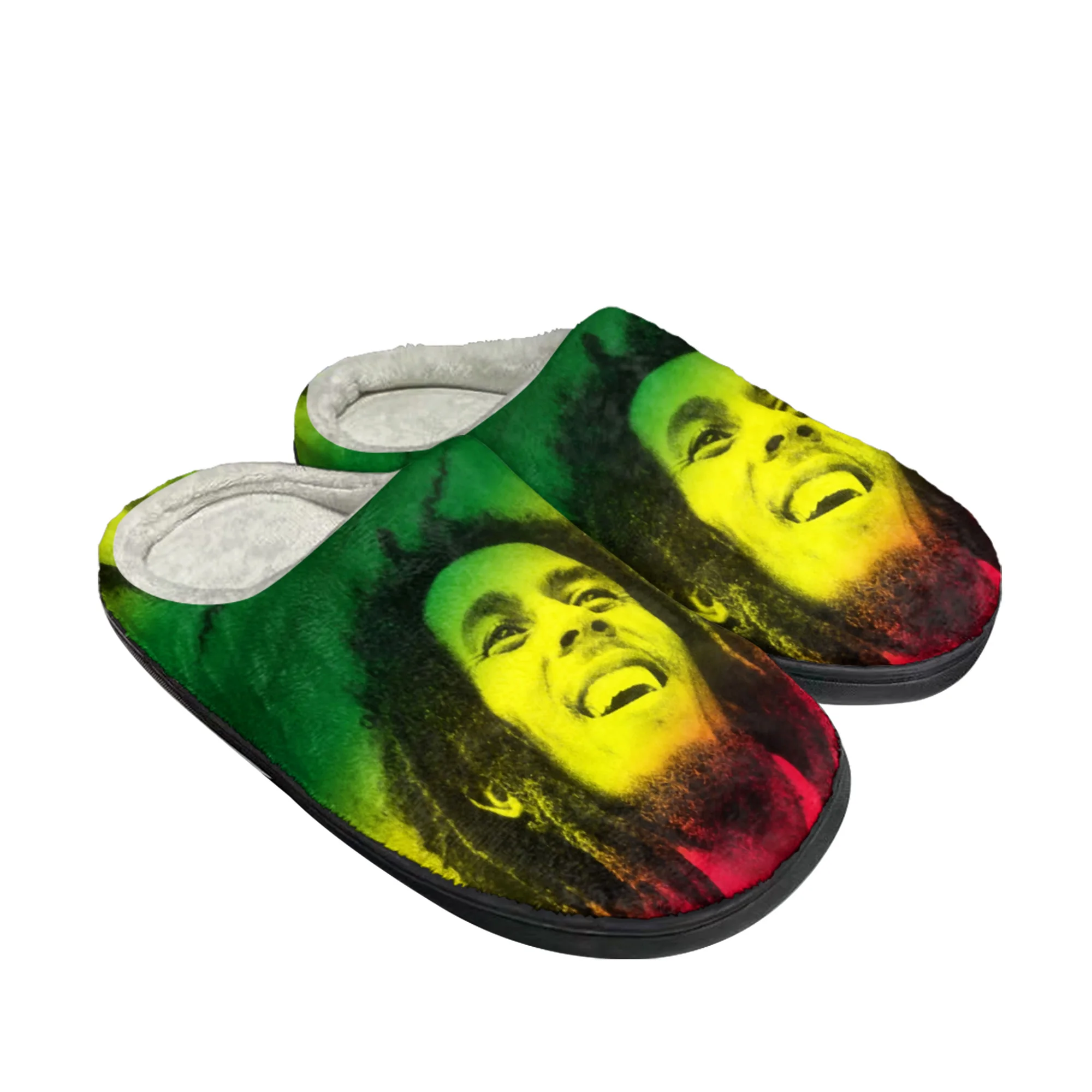 Популярные домашние хлопковые тапочки Bob Marley Reggae Rasta Singer на заказ, мужские и женские сандалии, плюшевая Повседневная сохраняющая тепло обувь, термотапочки
Популярные домашние хлопковые тапочки Bob Marley Reggae Rasta Singer на заказ, мужские и женские сандалии, плюшевая Повседневная сохраняющая тепло обувь, термотапочки