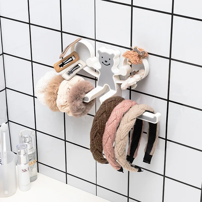 White Storage Rack Free Punching Multi-functional Dormitory Hair Hoop Hair Clip Storage Artifact Three-in-one Storage Rack
White Storage Rack Free Punching Multi-functional Dormitory Hair Hoop Hair Clip Storage Artifact Three-in-one Storage Rack