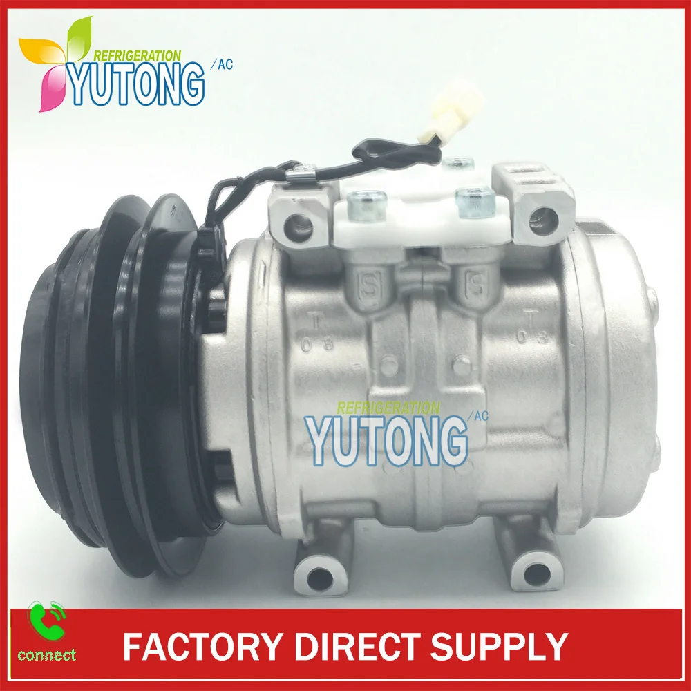 10P13C compressor for Toyota Hino Ranger 12V 88310-1650 CSA201A148 447100-6790 447200-7150 447200-7152 447200-7744 CO10007RY CO1
10P13C compressor for Toyota Hino Ranger 12V 88310-1650 CSA201A148 447100-6790 447200-7150 447200-7152 447200-7744 CO10007RY CO1