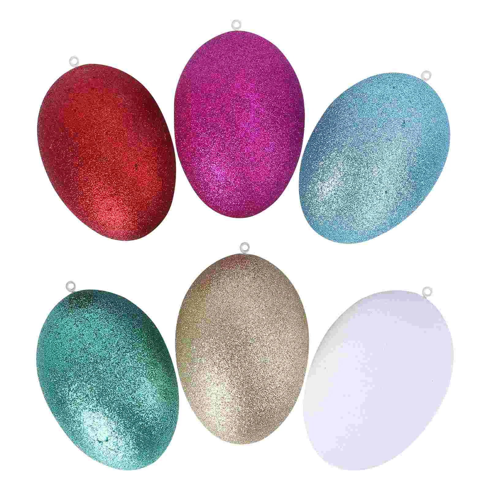 6pcs Creative Easter Egg Adornment Unique Shiny Easter Adornment Festival Decor Easter Egg Decor
6pcs Creative Easter Egg Adornment Unique Shiny Easter Adornment Festival Decor Easter Egg Decor