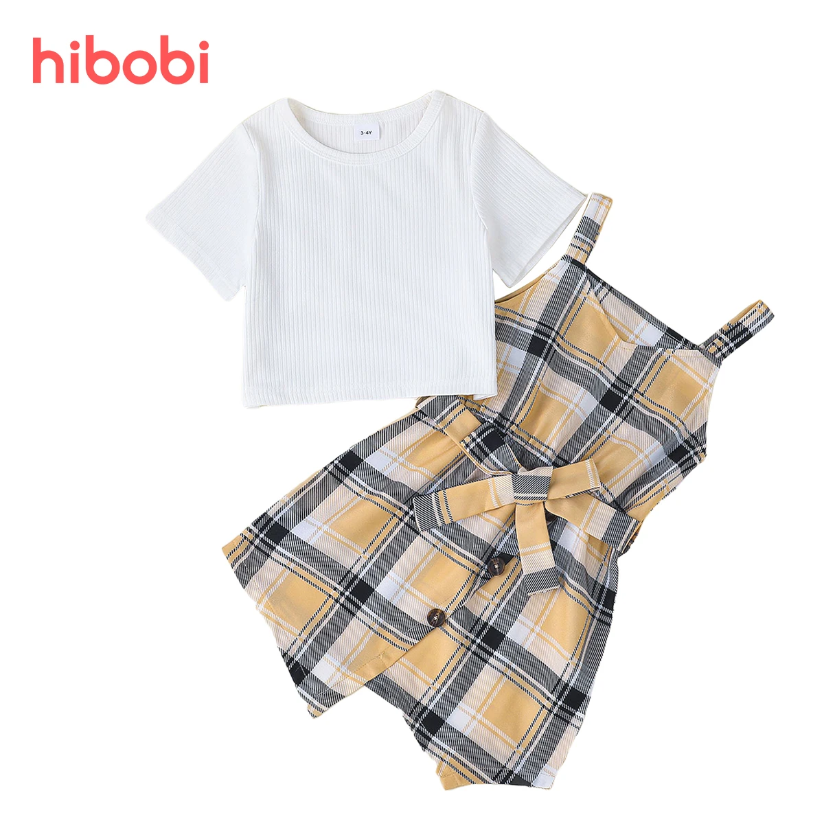Hibobi Summer Baby Girls Clothing Set Cotton Short Sleeve T-shirt + Asymmetric Strap Dress 2 Pcs Suit For Kids Children Outfit
Hibobi Summer Baby Girls Clothing Set Cotton Short Sleeve T-shirt + Asymmetric Strap Dress 2 Pcs Suit For Kids Children Outfit