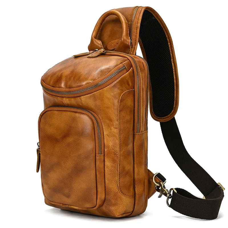 Men's Genuine Leather Bags New Crossbody Bags For Men High Capacity Shoulder Bags 2023 Casual Chest Bag Cow Leather Sling Bag
Men's Genuine Leather Bags New Crossbody Bags For Men High Capacity Shoulder Bags 2023 Casual Chest Bag Cow Leather Sling Bag