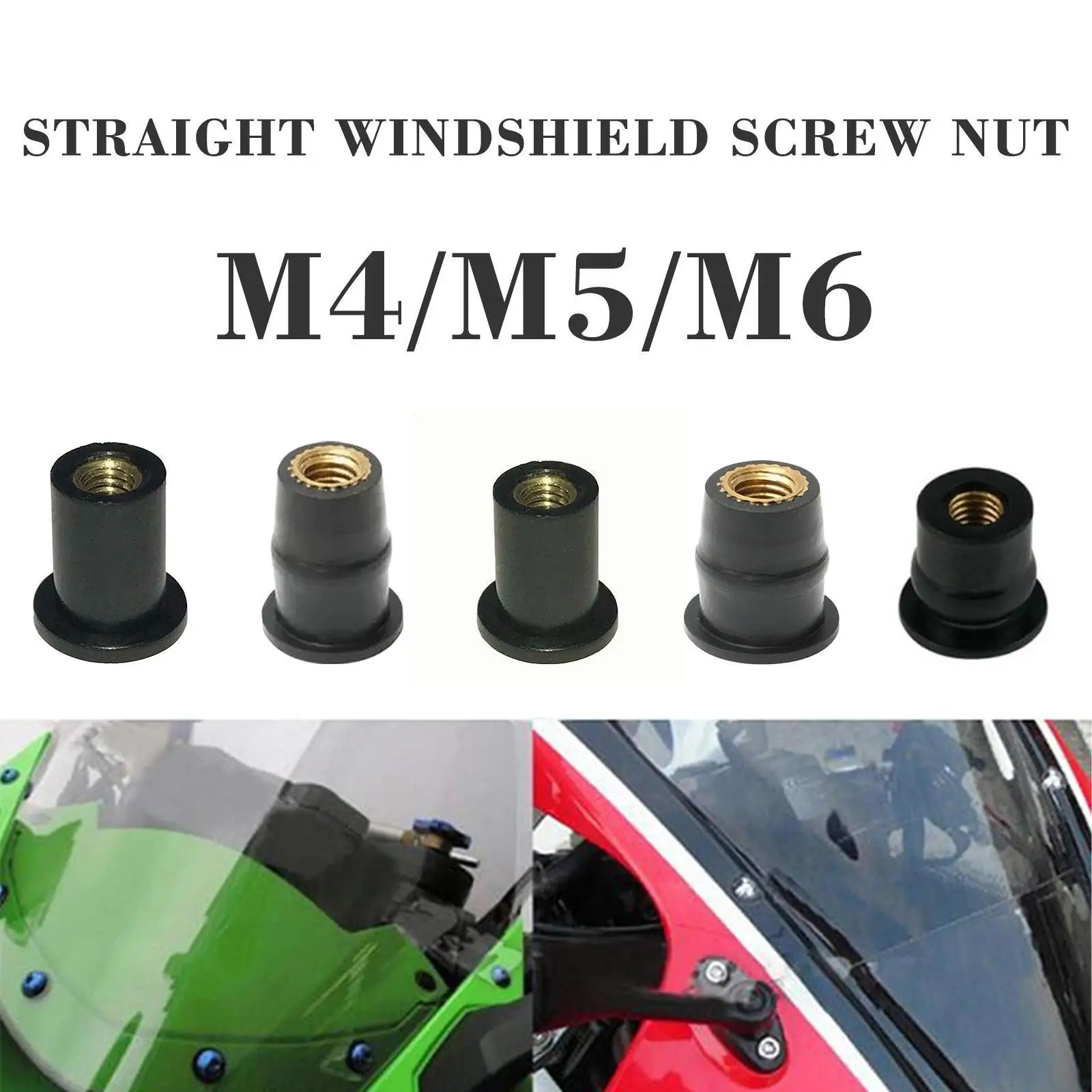 M4 M5 M6 Metric Rubber Well Nuts Motorcycle Windshield Screws Windscreen 10 Bolts Bolts Fastener Nuts Screws Pcs Nut Q2L8
M4 M5 M6 Metric Rubber Well Nuts Motorcycle Windshield Screws Windscreen 10 Bolts Bolts Fastener Nuts Screws Pcs Nut Q2L8