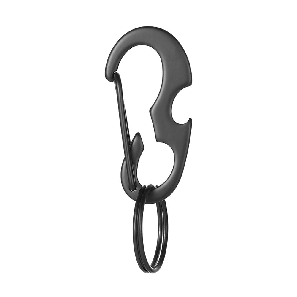 D Shaped Carabiner Stainless Steel Hanging Buckle Quickdraw Clip Sping Snap Hook Key Ring Chain Karabiner EDC Tool
D Shaped Carabiner Stainless Steel Hanging Buckle Quickdraw Clip Sping Snap Hook Key Ring Chain Karabiner EDC Tool