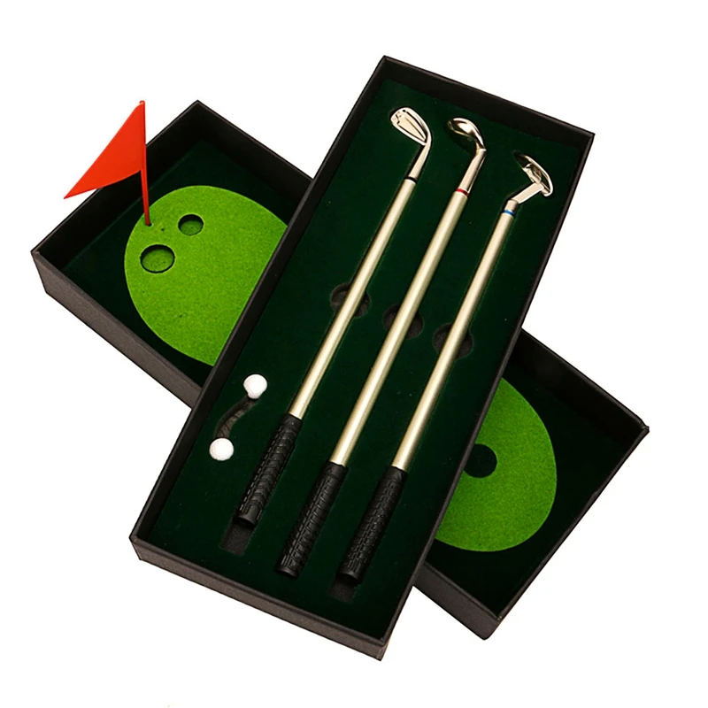 Golf Pen Set, Simulated Golf Course Premium Mini Golf Putter Pen Set For Men Ballpoint Creative Writing Supplies Durable
Golf Pen Set, Simulated Golf Course Premium Mini Golf Putter Pen Set For Men Ballpoint Creative Writing Supplies Durable