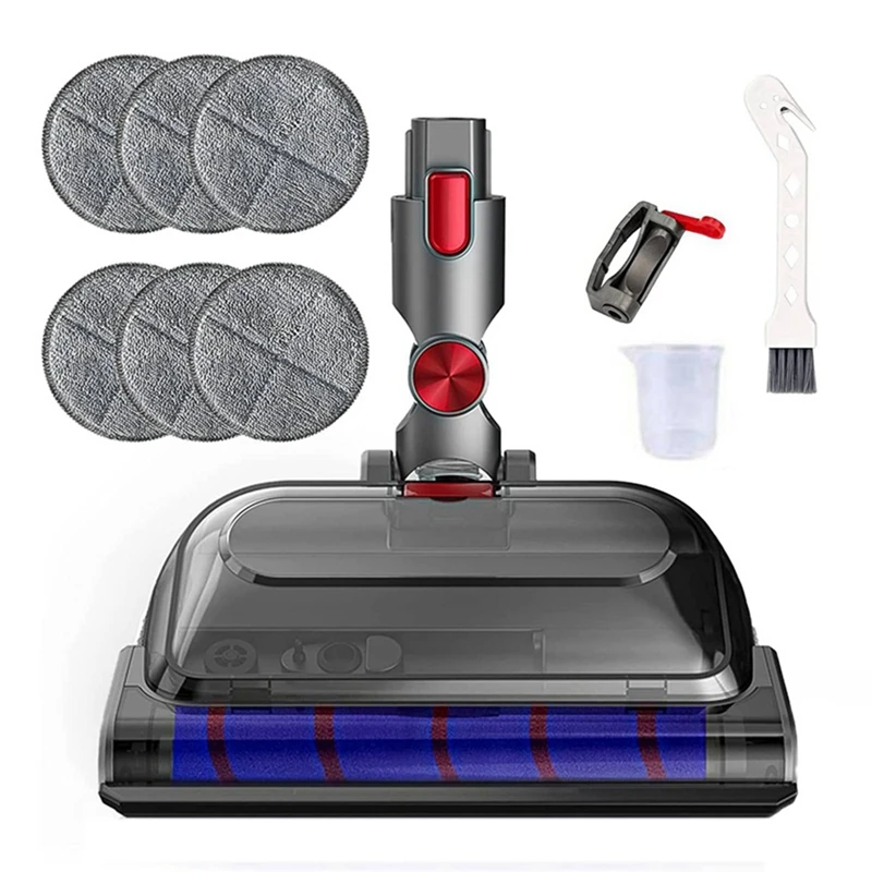 Насадка на швабру, электрическая швабра с замком и шваброй для пылесоса Dyson V15 V11 V10 V8 V7 (с бутылкой для воды)
Насадка на швабру, электрическая швабра с замком и шваброй для пылесоса Dyson V15 V11 V10 V8 V7 (с бутылкой для воды)