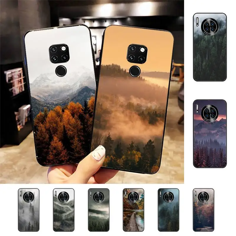 

Mountain Forest Phone Case for Huawei Mate 20 10 9 40 30 lite pro X Nova 2 3i 7se