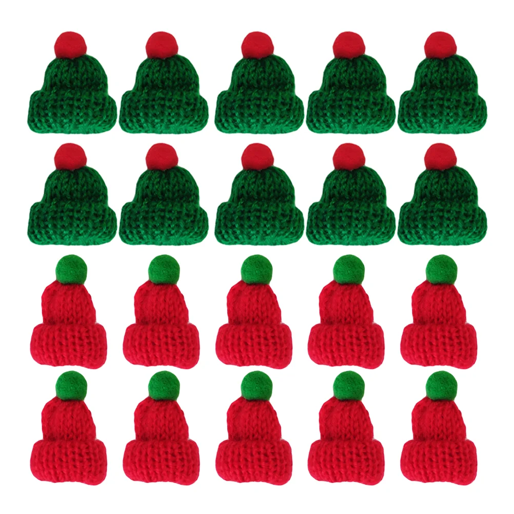 20 Pcs Mini Beanie Christmas Party Decoration Weave DIY Craft Supplies Knitting Wool Miniature Hat Baby Gifts Santa Top
20 Pcs Mini Beanie Christmas Party Decoration Weave DIY Craft Supplies Knitting Wool Miniature Hat Baby Gifts Santa Top