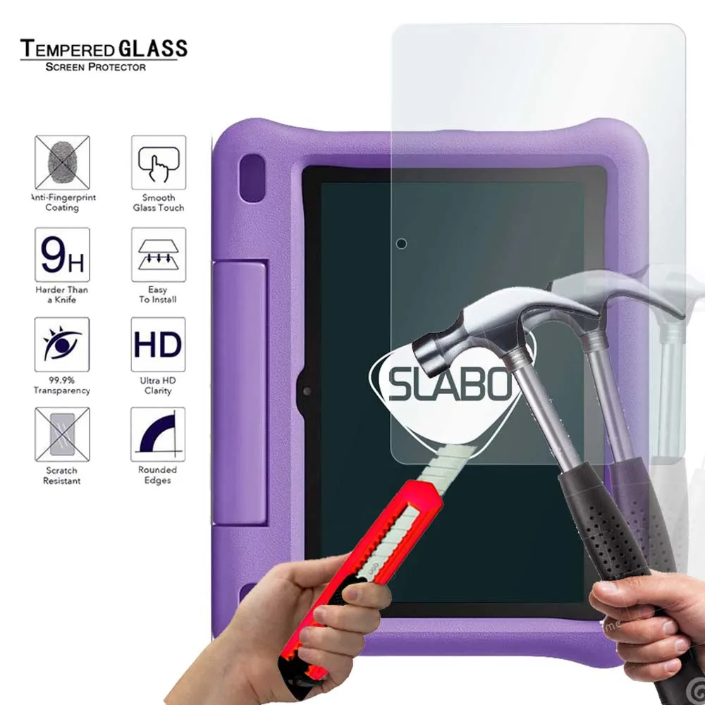 For Fire HD 8 Kids (10th Gen, 2020) - 9H HD Premium Tablet Clear Tempered Glass Screen Protector Film
For Fire HD 8 Kids (10th Gen, 2020) - 9H HD Premium Tablet Clear Tempered Glass Screen Protector Film