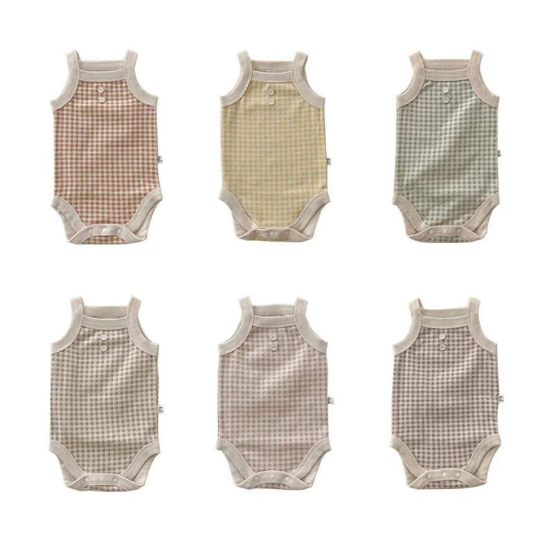 Newborn Baby One-piece Bag Fart Clothes 2022 Summer Thin Section Baby Boys and Girls Cotton Sleeveless Vest Triangle Romper
Newborn Baby One-piece Bag Fart Clothes 2022 Summer Thin Section Baby Boys and Girls Cotton Sleeveless Vest Triangle Romper