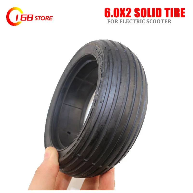 Size 6.0x2 Solid Wheel Tyre 6 Inch 6*2 Pneumatic Tire for Electric Scooter ,Wheel Chair Truck, Electric Balancing Accessory
Size 6.0x2 Solid Wheel Tyre 6 Inch 6*2 Pneumatic Tire for Electric Scooter ,Wheel Chair Truck, Electric Balancing Accessory