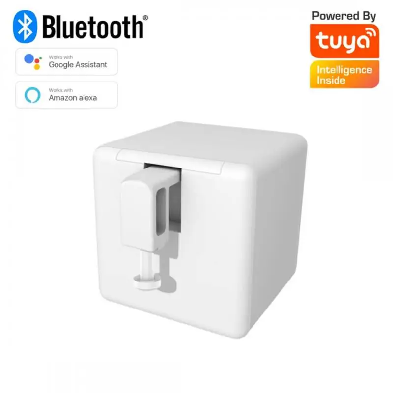Fingerbot Tuya Smart Bluetooth Fingerbot Switch Button Pusher Smart Home Life App Voice Control Work with Alexa Google Assistant
Fingerbot Tuya Smart Bluetooth Fingerbot Switch Button Pusher Smart Home Life App Voice Control Work with Alexa Google Assistant