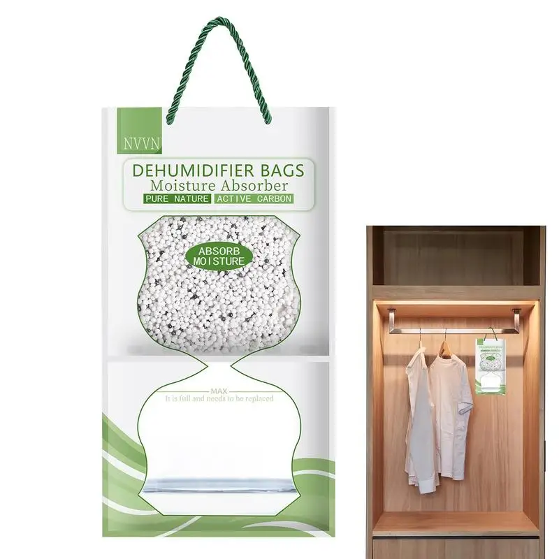 Drying Agent Hygroscopic Anti-Molds Desiccant Bag New Hanging Wardrobe Hanging Moisture Bag Closet Cabinet Wardrobe Dehumidifier
Drying Agent Hygroscopic Anti-Molds Desiccant Bag New Hanging Wardrobe Hanging Moisture Bag Closet Cabinet Wardrobe Dehumidifier