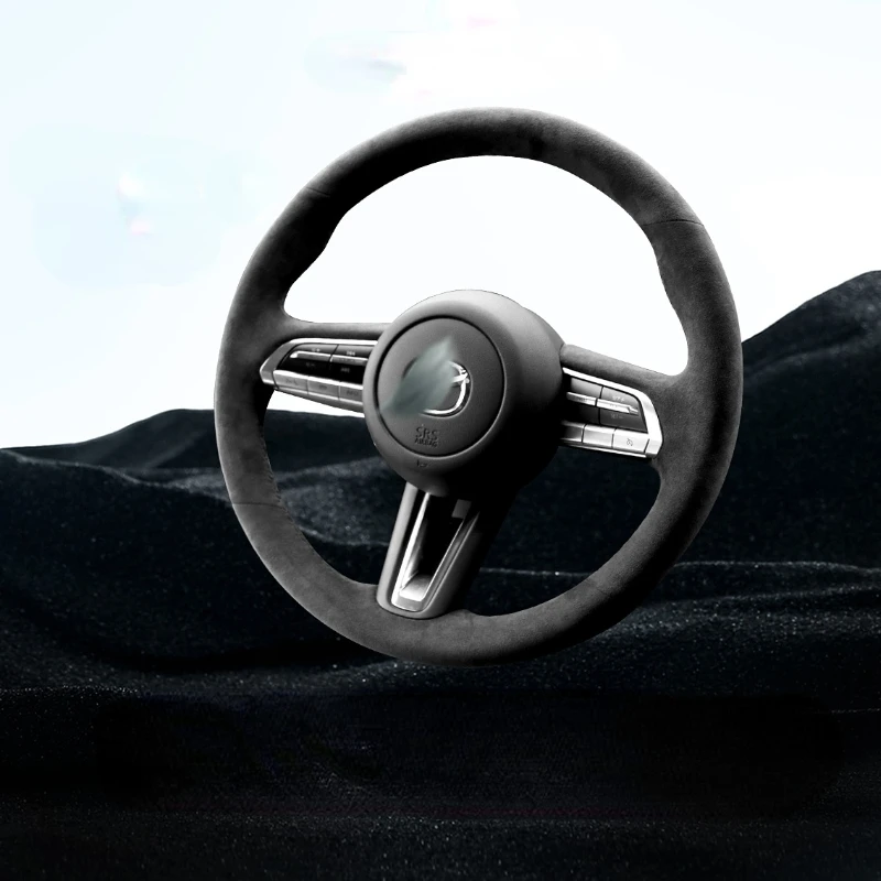 Чехол на руль для Mazda cx4/cx5/6/3 Axela Atenza, самодельная индивидуальная ручная работа, алькантара, аксессуары для интерьера автомобиля
Чехол на руль для Mazda cx4/cx5/6/3 Axela Atenza, самодельная индивидуальная ручная работа, алькантара, аксессуары для интерьера автомобиля