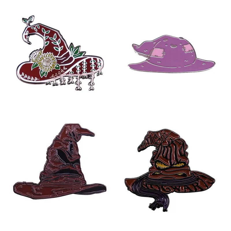 Exquisite Magic Hat Lapel Pin Wizarding World Sunflower Witch Hat Enamel Brooch Hoodie Backpack Hat Decorative Accessories
Exquisite Magic Hat Lapel Pin Wizarding World Sunflower Witch Hat Enamel Brooch Hoodie Backpack Hat Decorative Accessories