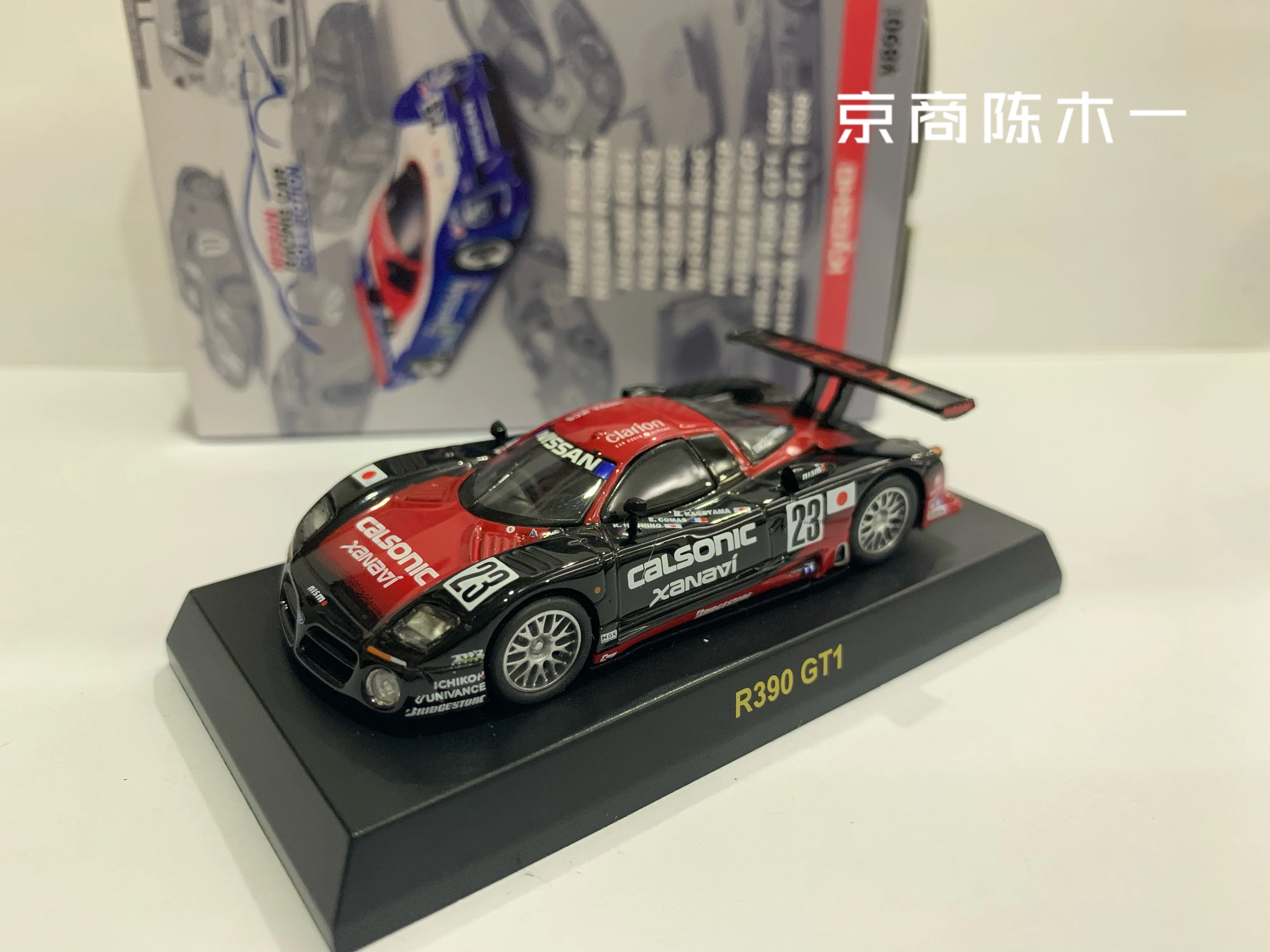 Коллекция 1/64 KYOSHO NISSAN R390 GT1 #23 1997 Calsonic из литого сплава на колесиках, модельные украшения
Коллекция 1/64 KYOSHO NISSAN R390 GT1 #23 1997 Calsonic из литого сплава на колесиках, модельные украшения