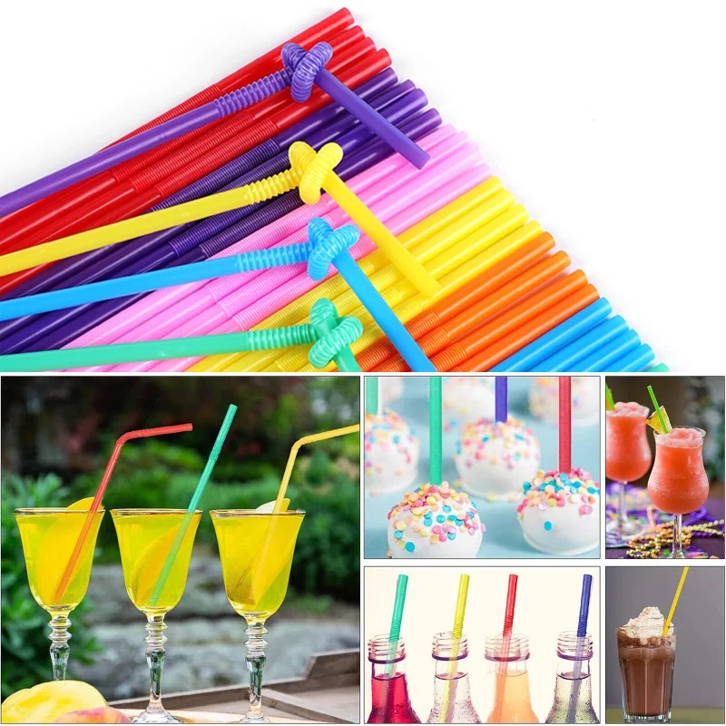100pcs 26CM Color Art Straw Bending Shape DIY Lengthening Disposable Drink PP Straw For Birthday Wedding Summer Party
100pcs 26CM Color Art Straw Bending Shape DIY Lengthening Disposable Drink PP Straw For Birthday Wedding Summer Party