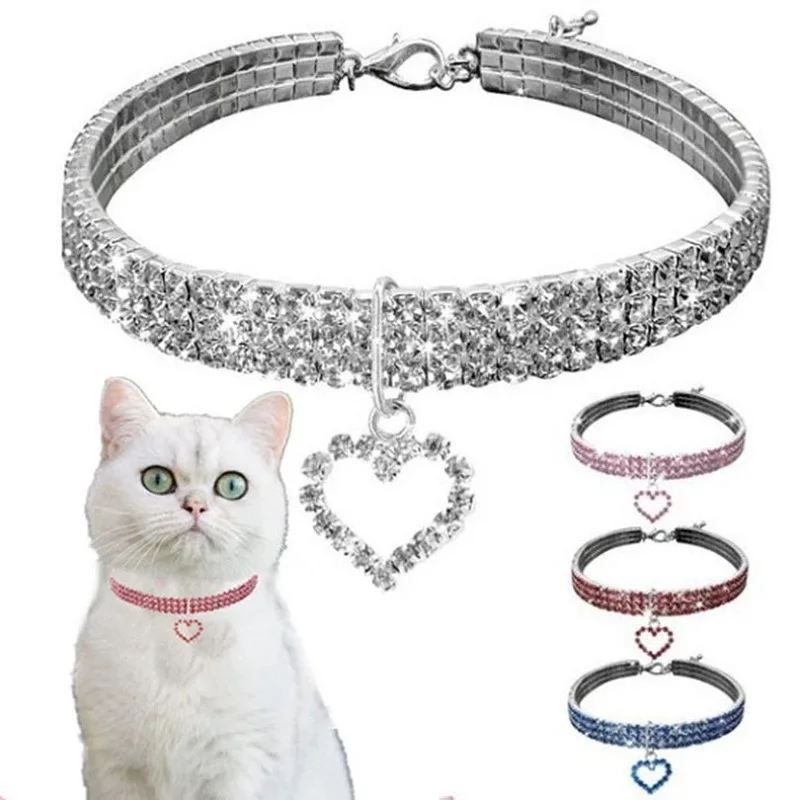 Cat Crystal Necklace Imitation Pearl Rhinestone Pendants Pearl Necklace Shiny Rhinestone Pet Collar Flash Pendant
Cat Crystal Necklace Imitation Pearl Rhinestone Pendants Pearl Necklace Shiny Rhinestone Pet Collar Flash Pendant