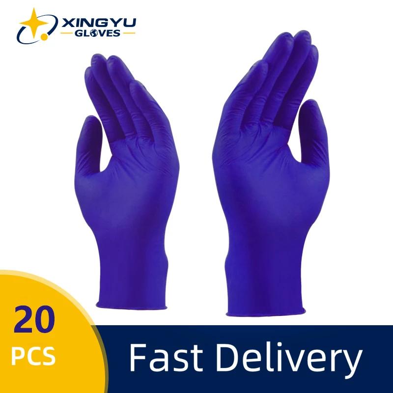 Disposable Nitrile Gloves Latex Powder Free Violet Touch Screen Safety Work Gloves for Food Handling Durable Disposable Gloves
Disposable Nitrile Gloves Latex Powder Free Violet Touch Screen Safety Work Gloves for Food Handling Durable Disposable Gloves