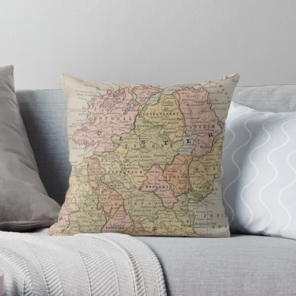 Vintage Map Of Northern Ireland 1883 Printing Throw Pillow Cover Wedding Fashion Sofa Waist Bed Bedroom Pillows not include
Vintage Map Of Northern Ireland 1883 Printing Throw Pillow Cover Wedding Fashion Sofa Waist Bed Bedroom Pillows not include