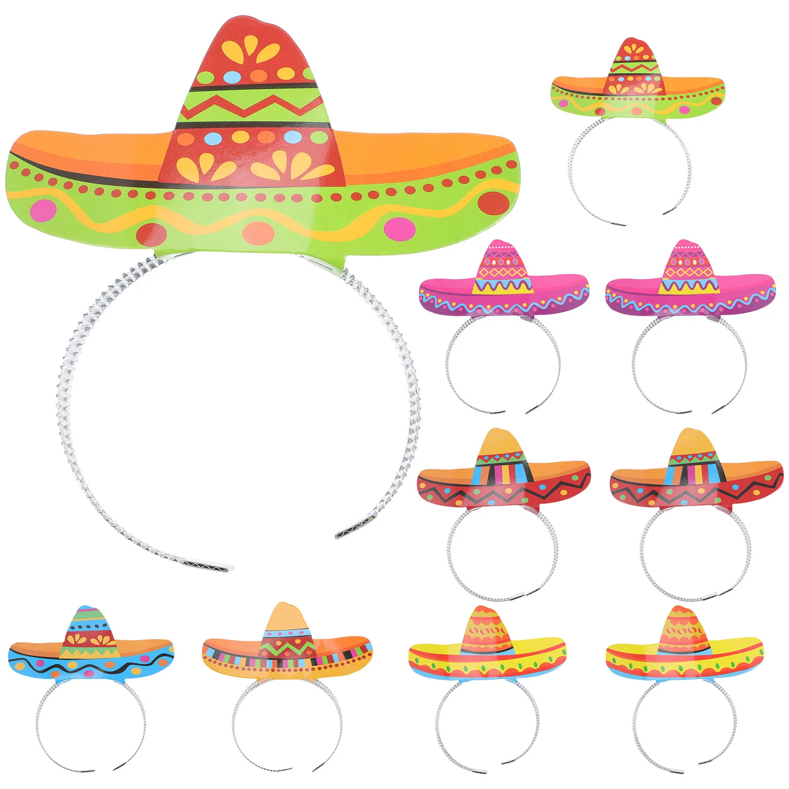 12pcs Mexican Hat Headband Paper Headbands Mexican Theme Party Supplies Mixed Style
12pcs Mexican Hat Headband Paper Headbands Mexican Theme Party Supplies Mixed Style