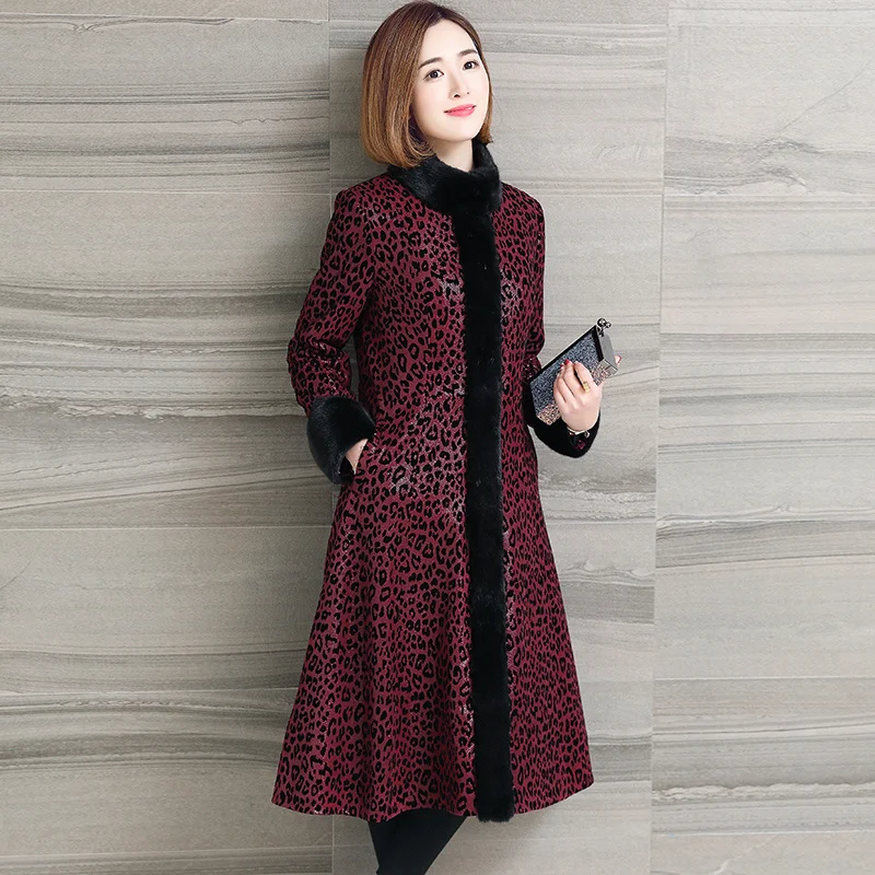 2023Hot Sale Real Leather Jacket Winter Jacket Women Mink Fur Collar 100% Sheepskin Coat Female Korean Long Coats clothes MY
2023Hot Sale Real Leather Jacket Winter Jacket Women Mink Fur Collar 100% Sheepskin Coat Female Korean Long Coats clothes MY
