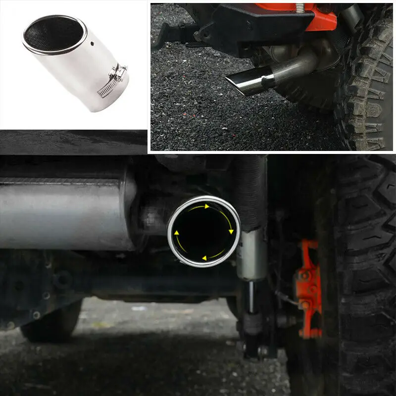 For Jeep Wrangler JL 2018-2020 Steel Chrome Rear Tail Exhaust Muffler Tip Pipe
For Jeep Wrangler JL 2018-2020 Steel Chrome Rear Tail Exhaust Muffler Tip Pipe