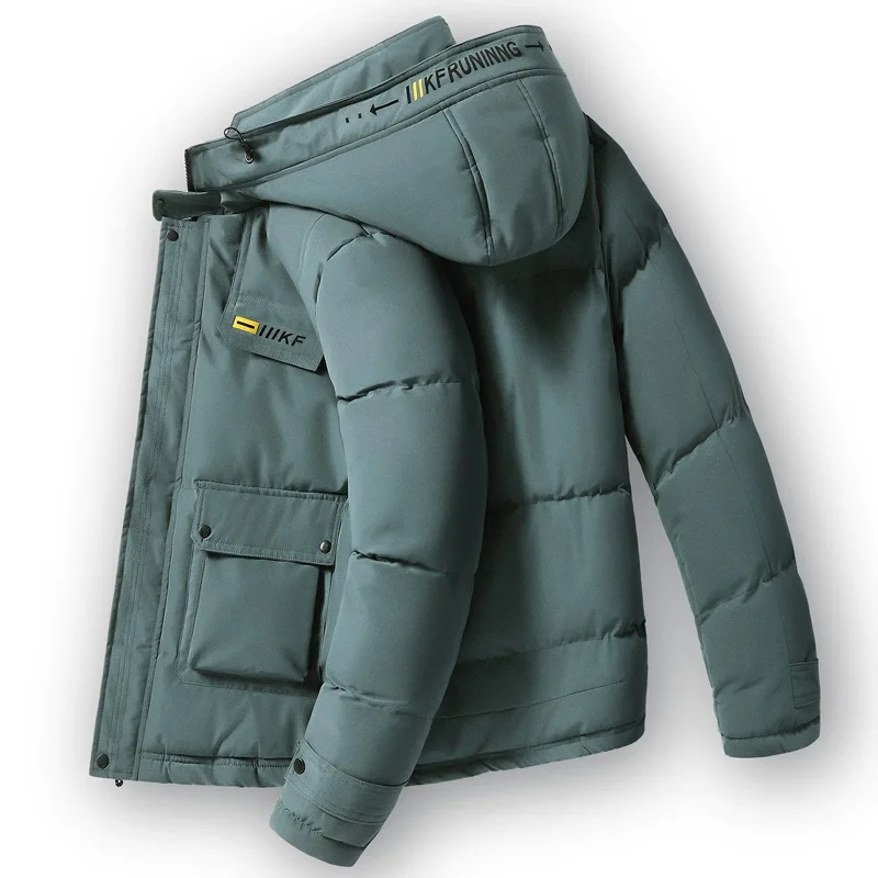 Men's Fashion Embroidered Hooded Thick Winter Coat Youth Outdoor Short Sports Warm Jacket Men Korean Clothes Chaquetas Hombre
Men's Fashion Embroidered Hooded Thick Winter Coat Youth Outdoor Short Sports Warm Jacket Men Korean Clothes Chaquetas Hombre