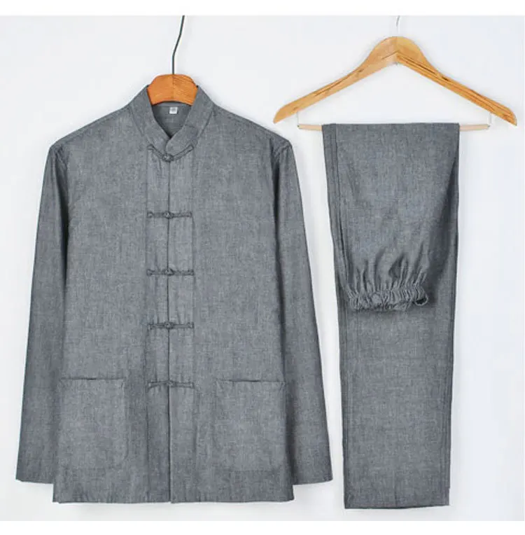 Cotton Linen Tang Suit Hanfu Men Plus Size Long Sleeve Trousers Homewear Set Chinese Traditional Clothing Casual Kung Fu Suit
Cotton Linen Tang Suit Hanfu Men Plus Size Long Sleeve Trousers Homewear Set Chinese Traditional Clothing Casual Kung Fu Suit