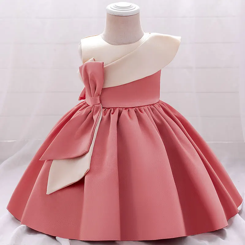 Infant Birthday Sleeveless Summer Bowknot Princess Dress Children O Neck Formal Dress Girl Clothes
Infant Birthday Sleeveless Summer Bowknot Princess Dress Children O Neck Formal Dress Girl Clothes