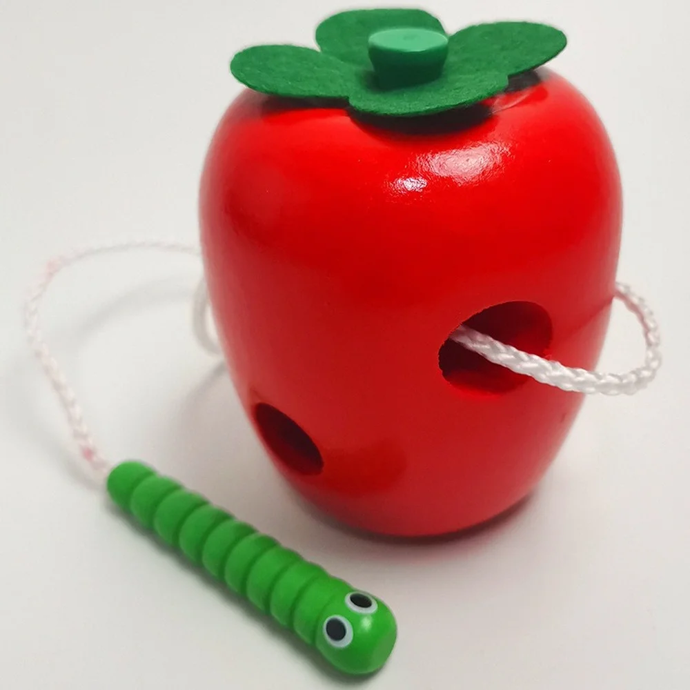 Montessori Toys Funny Wooden Toy Worm Eat Fruit Apple Early Learning Teaching Aid Baby Kids Educational Toddler Toy Gifts
Montessori Toys Funny Wooden Toy Worm Eat Fruit Apple Early Learning Teaching Aid Baby Kids Educational Toddler Toy Gifts