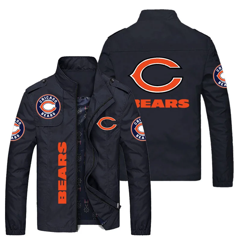 New Men's Football Team Jacket Printed Casual Loose Men's Clothing Stand Collar Air Force Bomber Jacket 2022 Men Winter Coat
New Men's Football Team Jacket Printed Casual Loose Men's Clothing Stand Collar Air Force Bomber Jacket 2022 Men Winter Coat