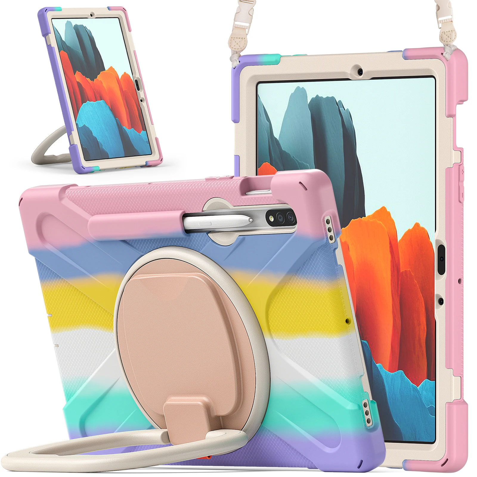 Case For Samsung Galaxy Tab S7 11inch T870 T875 Shockproof Case Silicone Kids Protective Cover Tab S8 11 X700 X706 Tablet Cover
Case For Samsung Galaxy Tab S7 11inch T870 T875 Shockproof Case Silicone Kids Protective Cover Tab S8 11 X700 X706 Tablet Cover