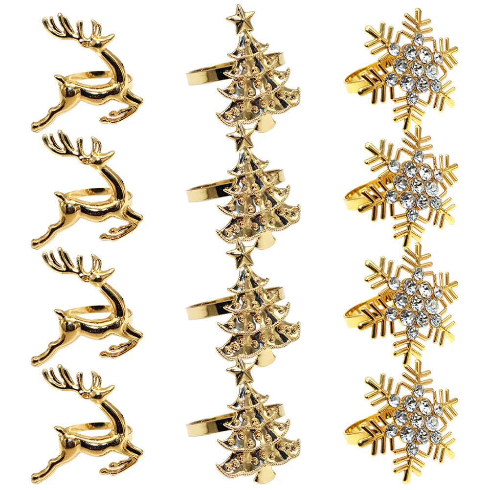 Table Napkin Holders Practical Buckles Rings Xmas Metal Dining Decors Creative Delicate
Table Napkin Holders Practical Buckles Rings Xmas Metal Dining Decors Creative Delicate