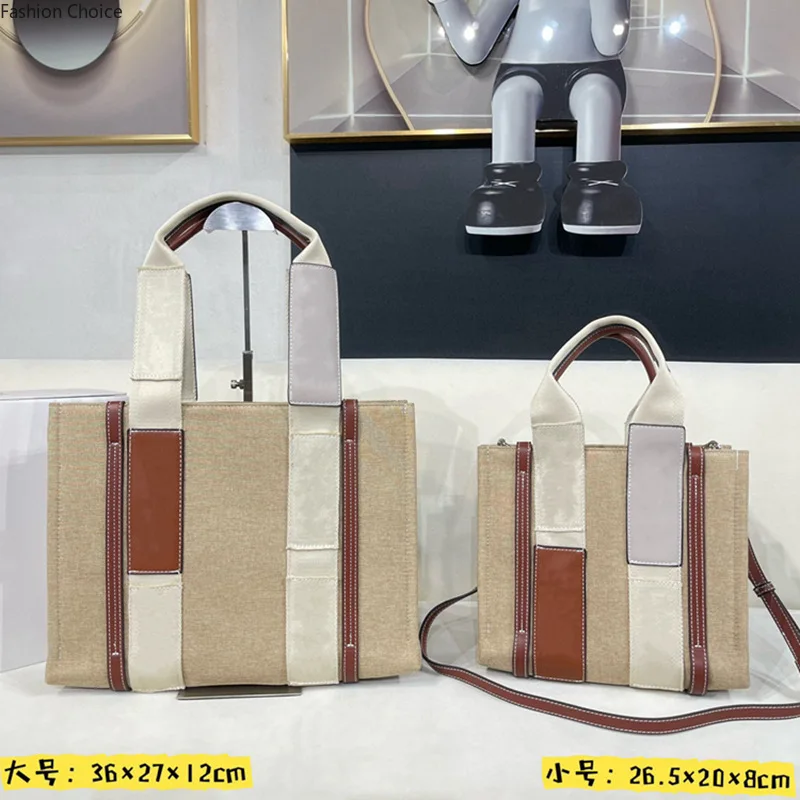 2023 Designer Casual Letter Canvas Bag Stripe Handheld One Shoulder Tote Women's Bag
2023 Designer Casual Letter Canvas Bag Stripe Handheld One Shoulder Tote Women's Bag