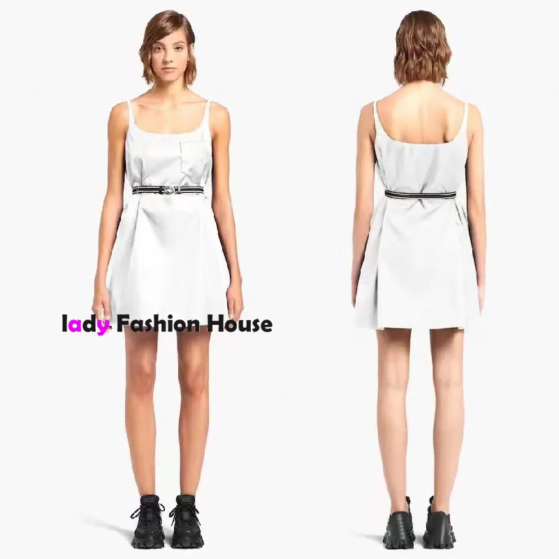2022 luxury high quality letter printed pocket belt waist drawstring vest dress fashion temperament slim women's straight skirt
2022 luxury high quality letter printed pocket belt waist drawstring vest dress fashion temperament slim women's straight skirt