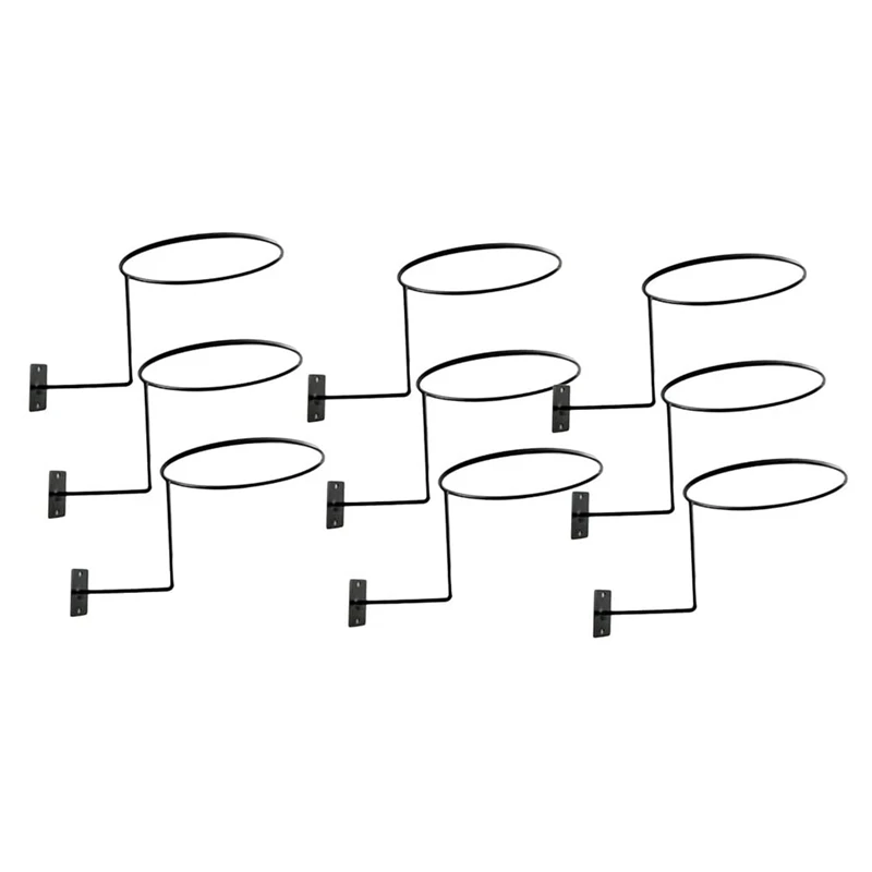 9 Pcs Wall-Mounted Helmet Holder Hanger Hook for Top Cowboy Sun Hat Wig Basketball Ball Rack Support Display Stand
9 Pcs Wall-Mounted Helmet Holder Hanger Hook for Top Cowboy Sun Hat Wig Basketball Ball Rack Support Display Stand