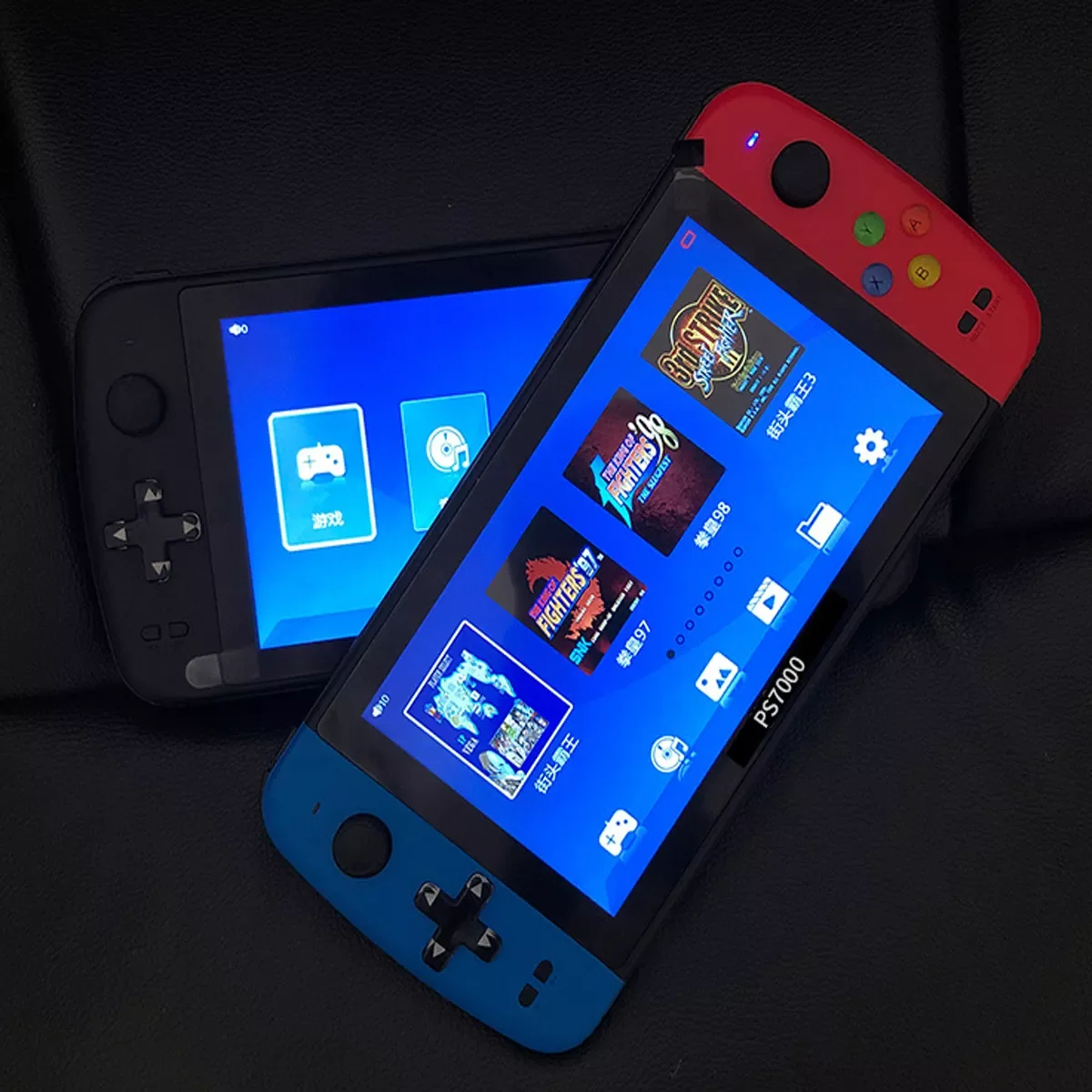 7 inch Handheld Portable Game Console with 2 gamepads 64/128GB 5000 free games 100 ps1 games for MAME/CPS/SegaMD
7 inch Handheld Portable Game Console with 2 gamepads 64/128GB 5000 free games 100 ps1 games for MAME/CPS/SegaMD