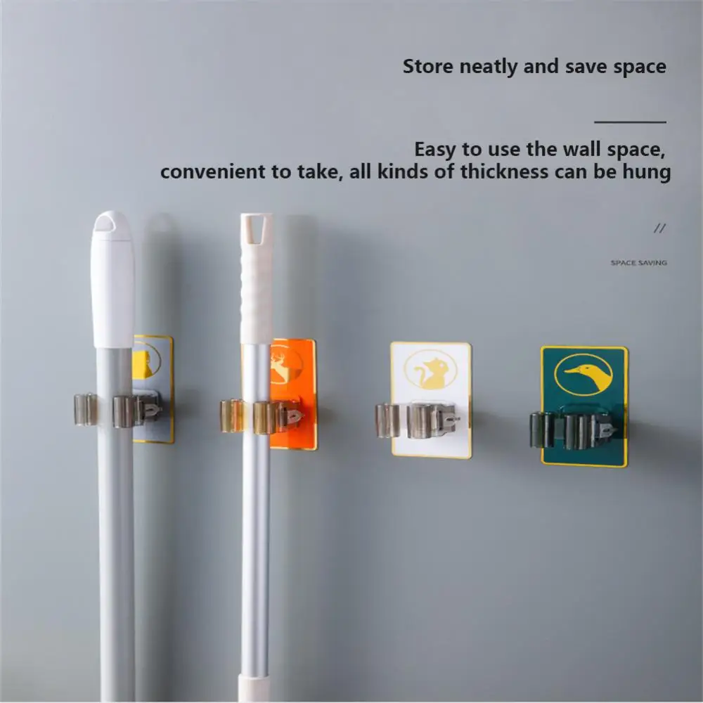 Broom Hanger Tow Hook Can Be Hung Free Punching Hook High-quality Powerful Mop Holder Organizer Bracket Adhesive Bathroom Wall
Broom Hanger Tow Hook Can Be Hung Free Punching Hook High-quality Powerful Mop Holder Organizer Bracket Adhesive Bathroom Wall