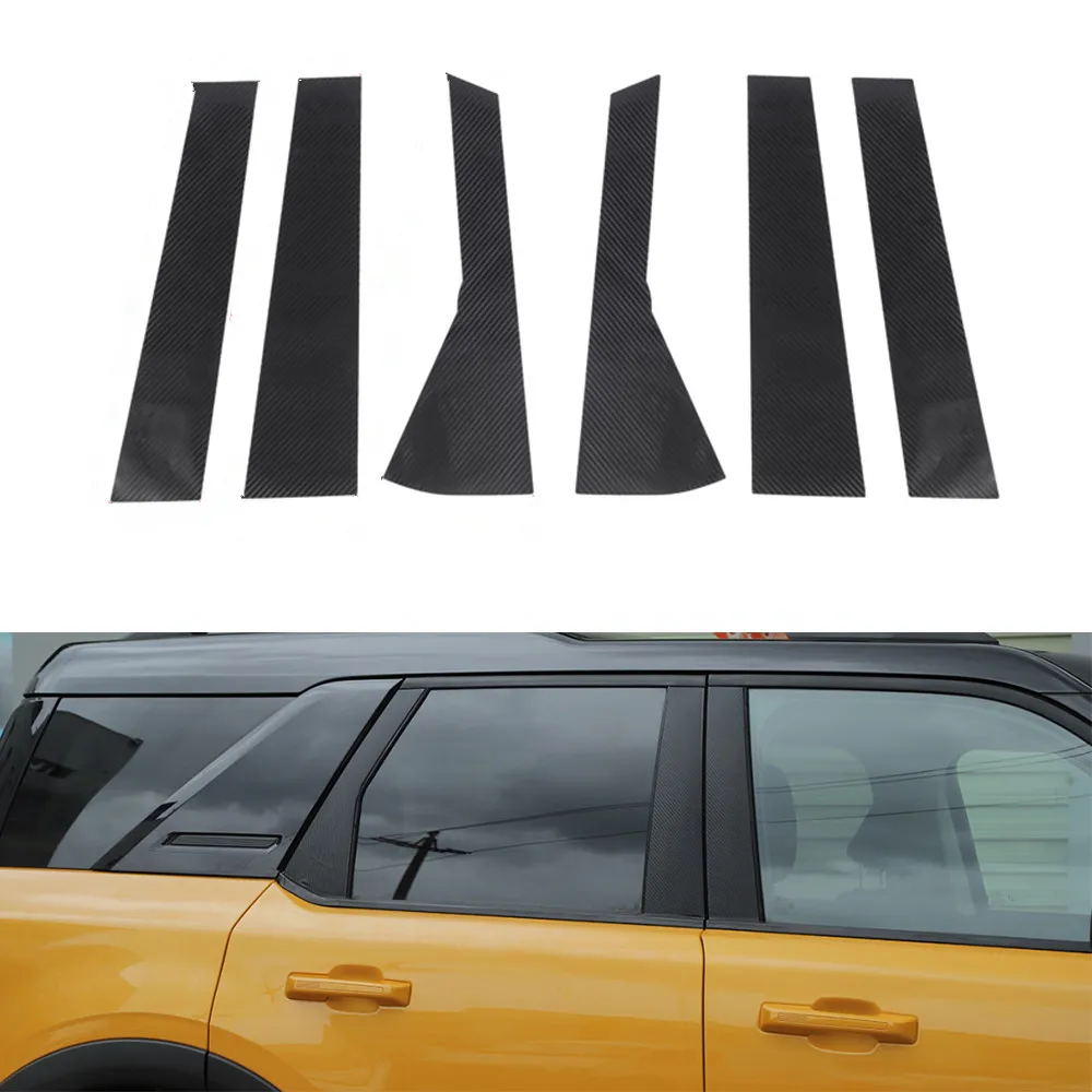YAQUICKA For Ford Bronco Sport 2021 Up Car Window Pillar Decoration Stickers Exterior Car Accessories Styling Moldings
YAQUICKA For Ford Bronco Sport 2021 Up Car Window Pillar Decoration Stickers Exterior Car Accessories Styling Moldings