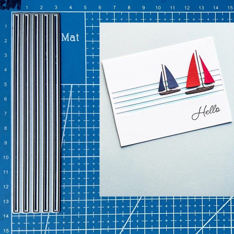 Lucky Goddess Metal Cutting Dies Vertical Line diy Scrapbooking Photo Album Decorative Embossing Paper Card Crafts Die
Lucky Goddess Metal Cutting Dies Vertical Line diy Scrapbooking Photo Album Decorative Embossing Paper Card Crafts Die