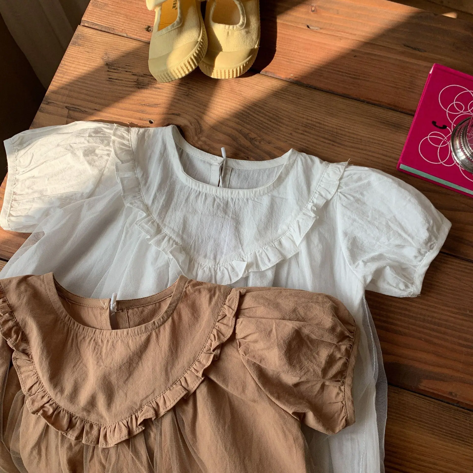 Baby Girl Short Sleeve Blouse Elegant White Princess Cute Shorts Children Clothes 2023 Summer Kids 2-7 Years Sweet Tops Shirts
Baby Girl Short Sleeve Blouse Elegant White Princess Cute Shorts Children Clothes 2023 Summer Kids 2-7 Years Sweet Tops Shirts