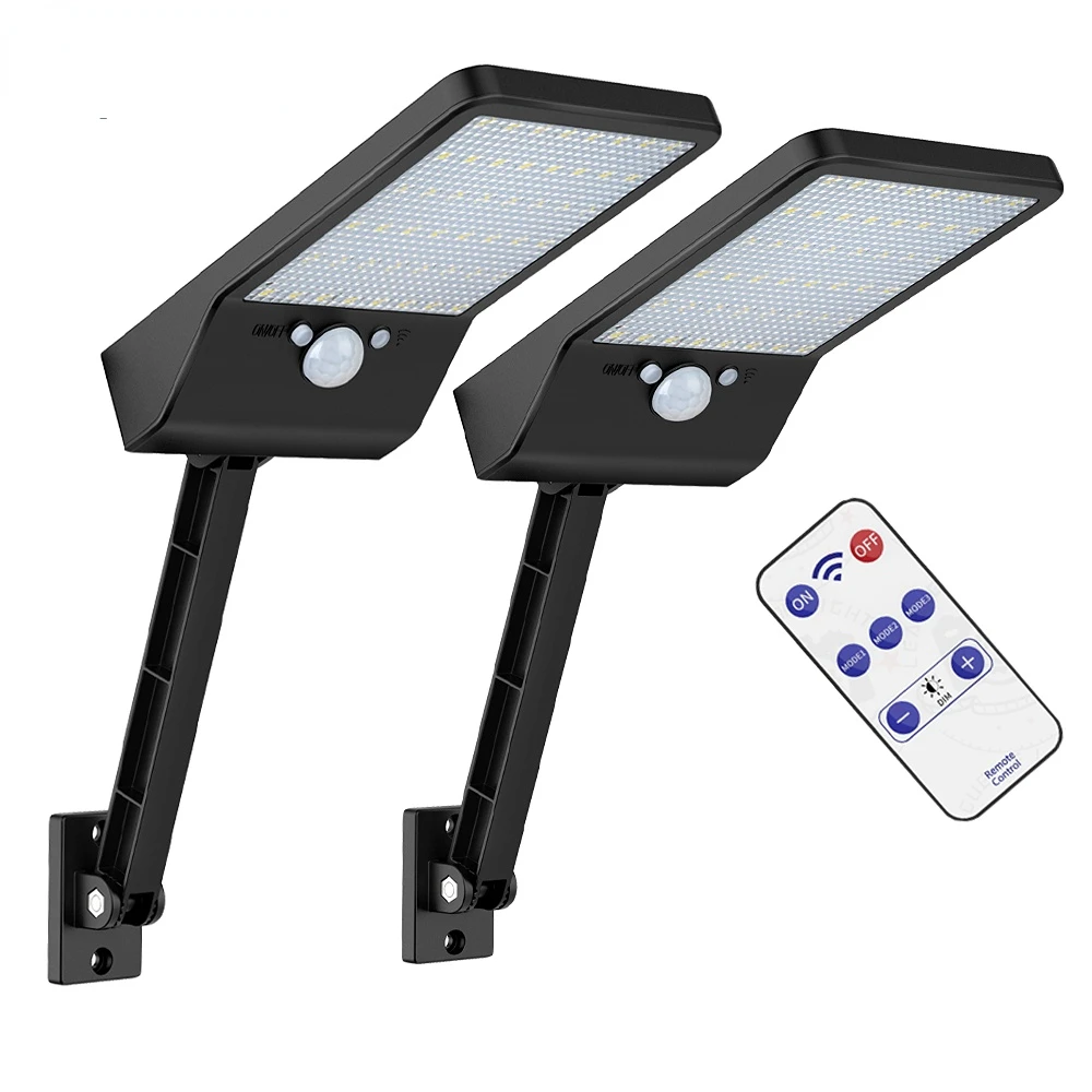Outdoor Solar Street Wall Lamp Waterproof 48 LED PIR Motion Sensor for Garden Patio Garage Countryside Security Night Lighting
Outdoor Solar Street Wall Lamp Waterproof 48 LED PIR Motion Sensor for Garden Patio Garage Countryside Security Night Lighting