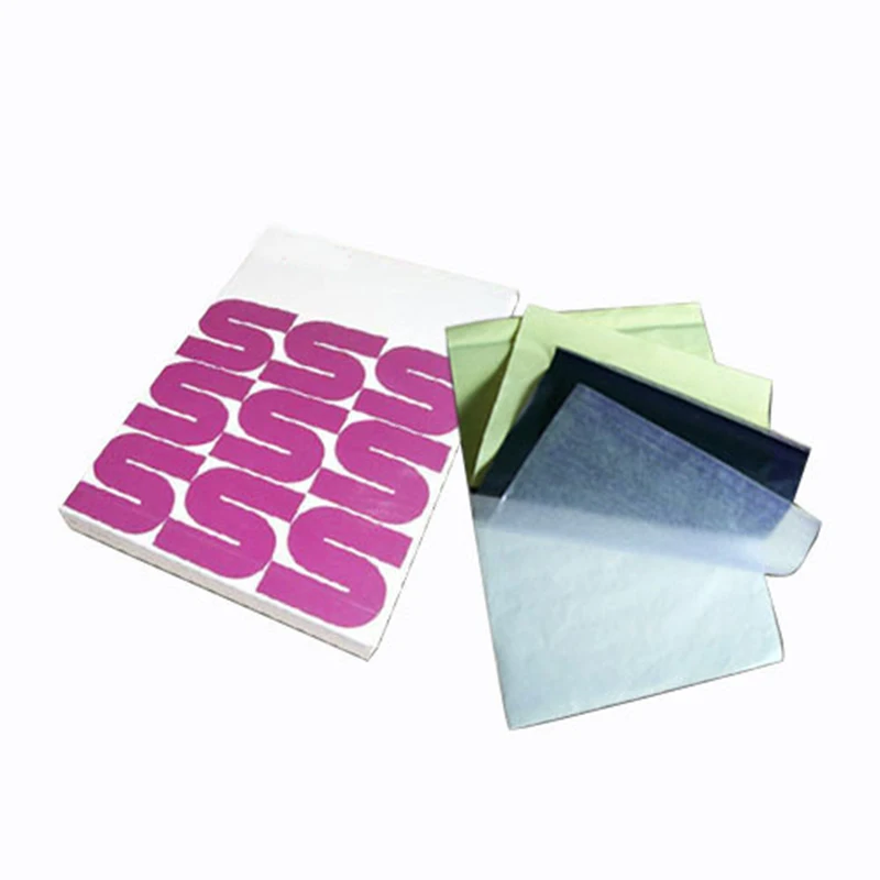 100Pcs/Set Tattoo Transfer Paper A4 Size Tattoo Paper Thermal Stencil Carbon Copier Paper Auxiliary Tattoo Transfer Paste Transf
100Pcs/Set Tattoo Transfer Paper A4 Size Tattoo Paper Thermal Stencil Carbon Copier Paper Auxiliary Tattoo Transfer Paste Transf