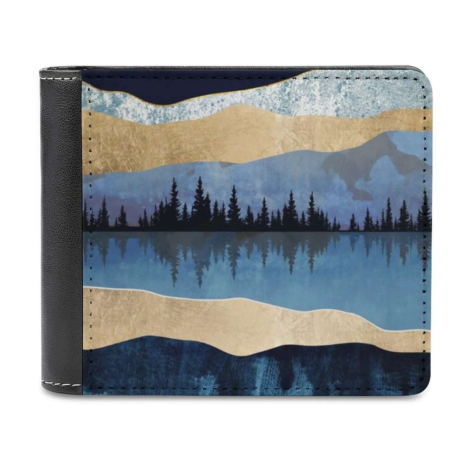 Полуночное озеро, мужской бумажник, мужские короткие кошельки, бумажник для кредитных карт для мужчин, бумажник для денег, Полуночное озеро, звезды, небесный Природный 
Полуночное озеро, мужской бумажник, мужские короткие кошельки, бумажник для кредитных карт для мужчин, бумажник для денег, Полуночное озеро, звезды, небесный Природный